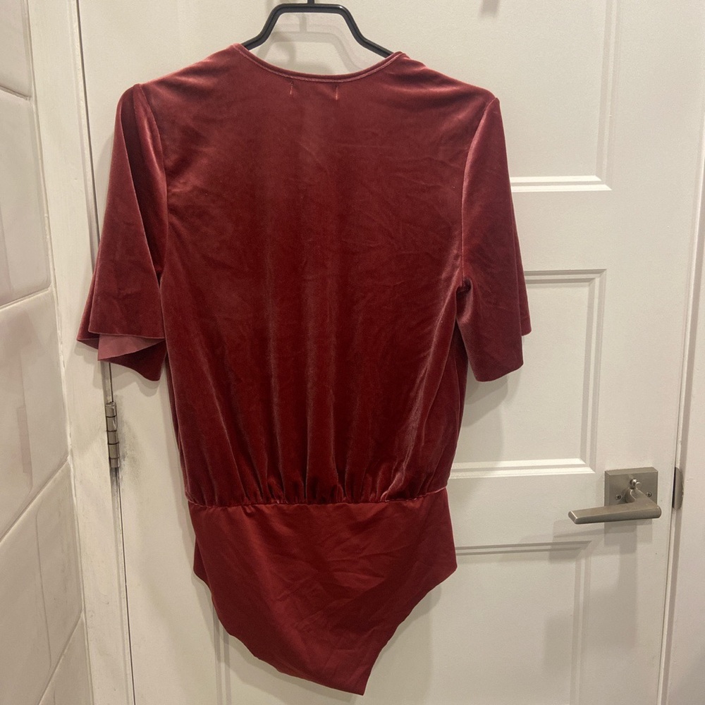 Velour supplice pink bodysuit SOLD***** - Picture 3 of 3